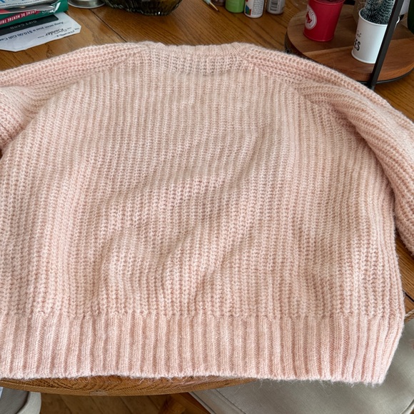 Old Navy Pink Sweater with Red Heart - Picture 5 of 5